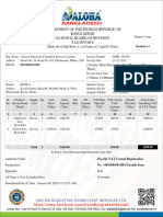 Government of The Peoples Republic of Bangladesh National Board of Revenue Tax Invoice