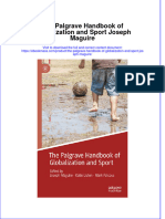 The Palgrave Handbook of Globalization and Sport Joseph Maguire Ebook Full Chapter