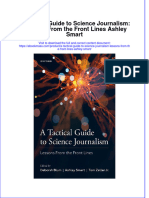 A Tactical Guide To Science Journalism Lessons From The Front Lines Ashley Smart Full Chapter