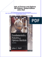 Fundamentals of Futures and Options Markets 9Th Edition Global Edition John Hull Full Chapter