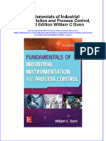 Fundamentals of Industrial Instrumentation and Process Control Second Edition William C Dunn Full Chapter