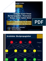 Pertemuan 4-Jaringan Syaraf Tiruan Backpropagation-Penurunan Rumus Untuk Update