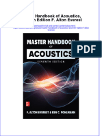 Master Handbook of Acoustics Seventh Edition F Alton Everest Download PDF Chapter