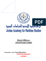 Deck Officers Oral Exam Guide