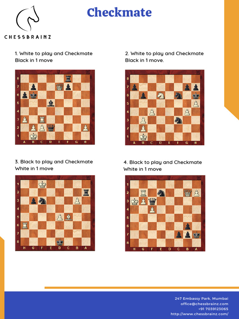 Quick Checkmate Challenges | PDF