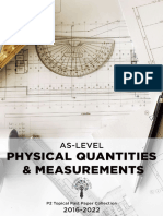 Physical Quantities and Measurements P2