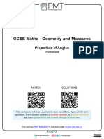 Gcse Geometry Angles Property Exercise