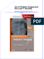 Fundamentals Of Pediatric Imaging 2Nd Edition Lane F Donnelly full chapter