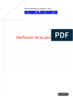 Clasificación de Personas en Roma