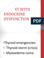 PATIENT WITH ENDOCRINE DYSFUNCTION THYROID .pptx1