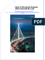 Fundamentals Of Structural Analysis 5Th Edition Kenneth M Leet full chapter