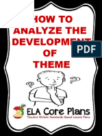 3 Analyze The Devlopment of Theme PowerPoint