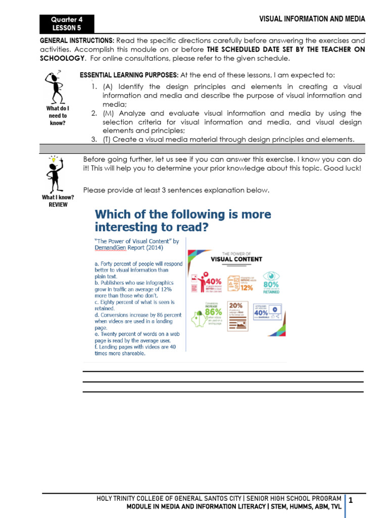 Week+5 6+ +Visual+Information+and+Media | PDF | Composition (Visual ...