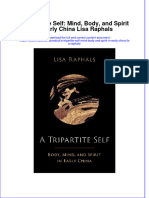 A Tripartite Self Mind Body and Spirit in Early China Lisa Raphals Full Chapter