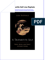 A Tripartite Self Lisa Raphals Full Chapter