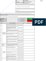 Lista de Chequeo Cumplimiento Legal Seremi