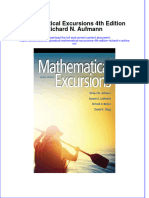 Mathematical Excursions 4Th Edition Richard N Aufmann Download PDF Chapter