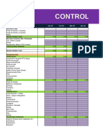 Planilha CONTROLE FINANCEIRO