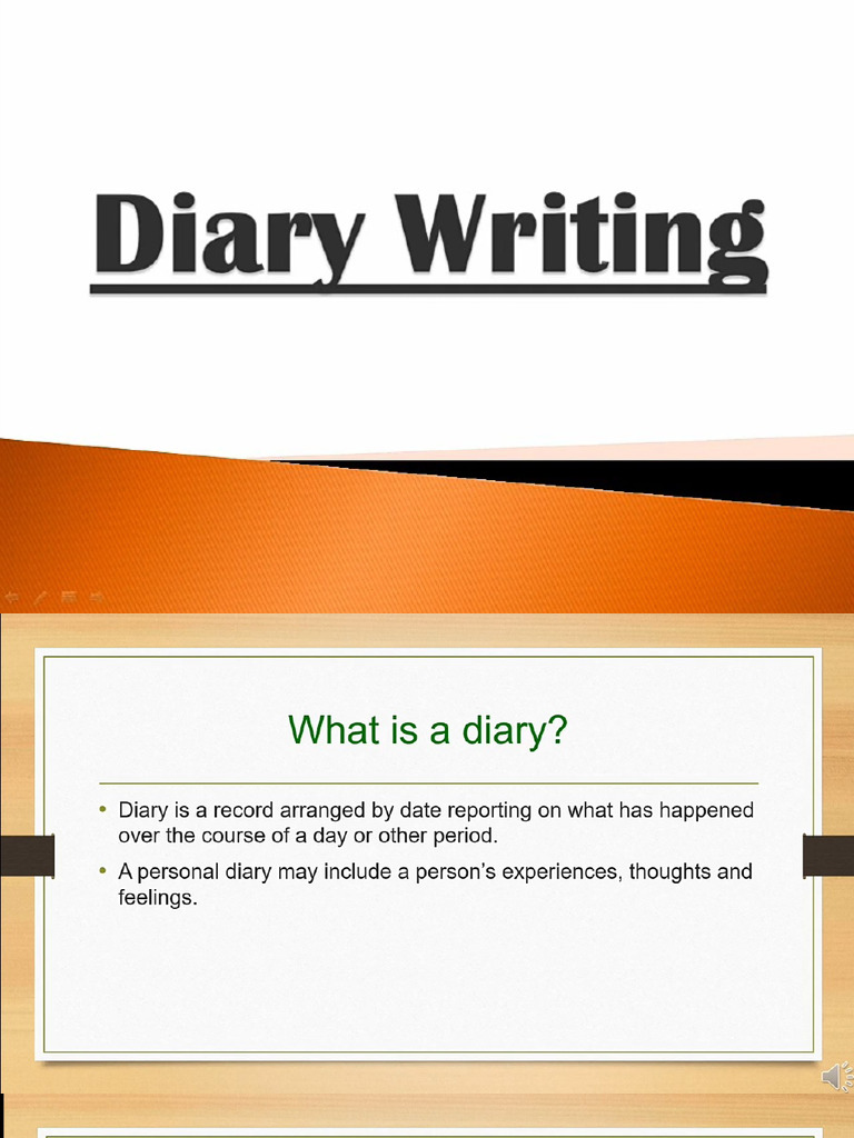 Diary Entry | PDF