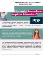 Boletín N°15 ¿Cómo Lidiar Con Los Pensamientos Negativos automáticosTH-1