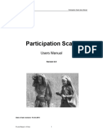 Participation Scale Users Manual v. 6.0 - 1