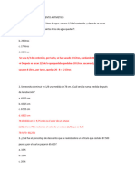 Cuestonario Procedimiento Aritmetico