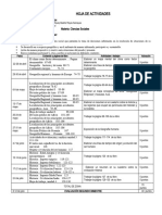 HOJA DE ACTIVIDADES CIENCIAS SOCIALES PRIMERO BÁSICO Segundo Bimestre