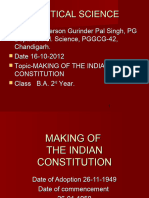 Ba II Making of The Indian Constitution