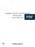 Yeelight LED Bulb W3 multicolor