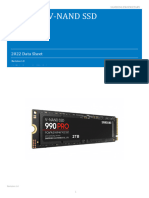 Samsung NVMe SSD 990 PRO Datasheet Rev.1.0