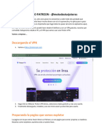 METODO PATREON - @metodostarjeteros: Descargando El VPN