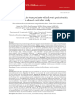 Cardiovascular Risk in Obese Patients With Chronic Periodontitis