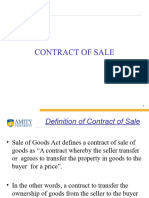 Contract of Sale