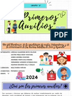 Presentación de Primeros Auxilios Grupo 5