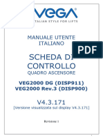 Manuale Utente Scheda Quadro VEG2000-DG V - 4 - 3 - 171 - Rev.1