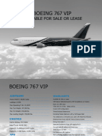 Spec Boeing 767 VIP1