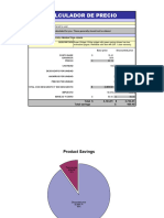 Plantilla Calculo Del Precio Productos Completa