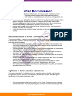 Hunter Commission Upsc Notes 58