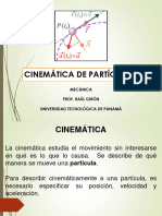 Cinemática de Partículas - Dinámica