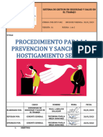 Yms-Sst-P-031-Procedimiento para La Prevencion y Sancion Del Hostigamiento Sexual