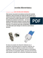 Sensor de Presion de Direccion Hidraulica