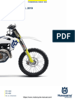 Husqvarna FC FX 450 Owner's Manual