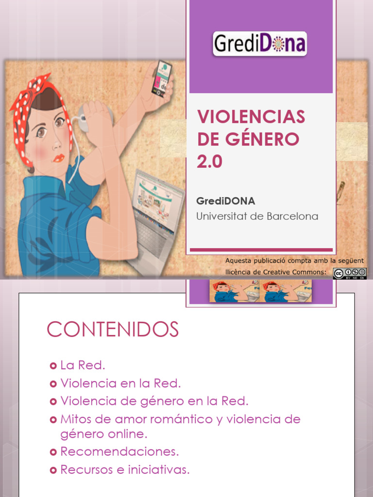 Violencia de Género en la Red: Guía 2.0 | PDF | La violencia contra las ...