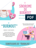 Slide Síndrome de Burnout 