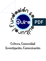 Brochure Fundación SocioCultural Quira