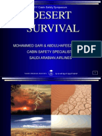 Desert Survival: Mohammed Gari & Abdulhafeez Bokhari Cabin Safety Specialists Saudi Arabian Airlines