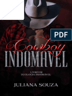 Cowboy Indomavel_ Duologia Indo - Juliana Souza