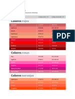 Codigo de Colores HTML