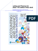 Accounting And Finance For Non Specialists 11Th Edition Peter Atrill full chapter