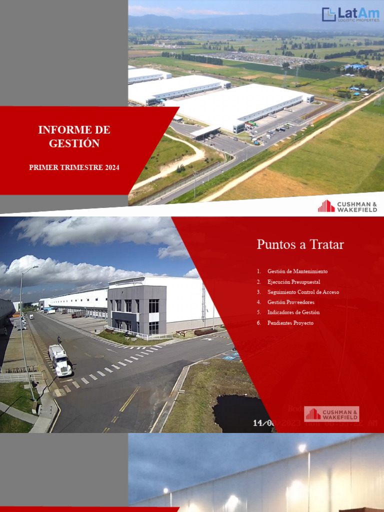 Informe Gestión 1er Trimestre 2024 v1.0 | PDF